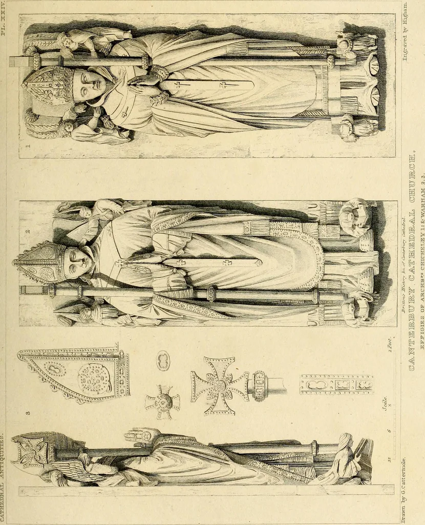 An illustration from Cathedral antiquities, 1814, leaf 146