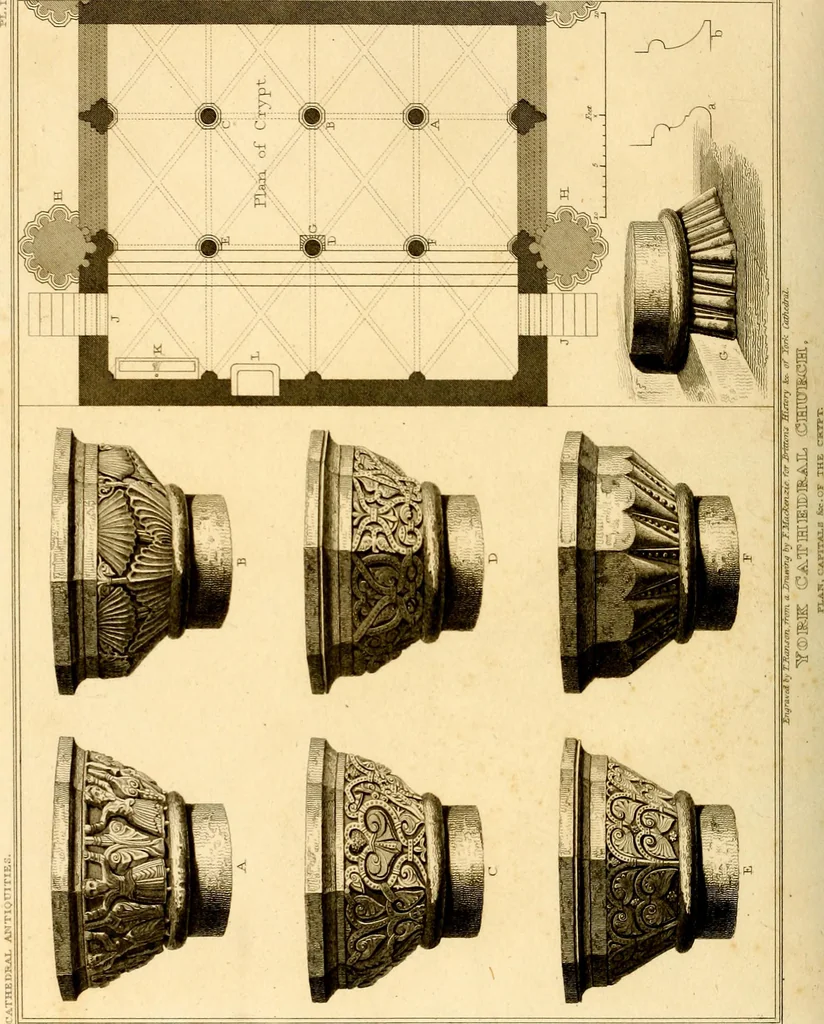An illustration from Cathedral antiquities, 1814, leaf 273