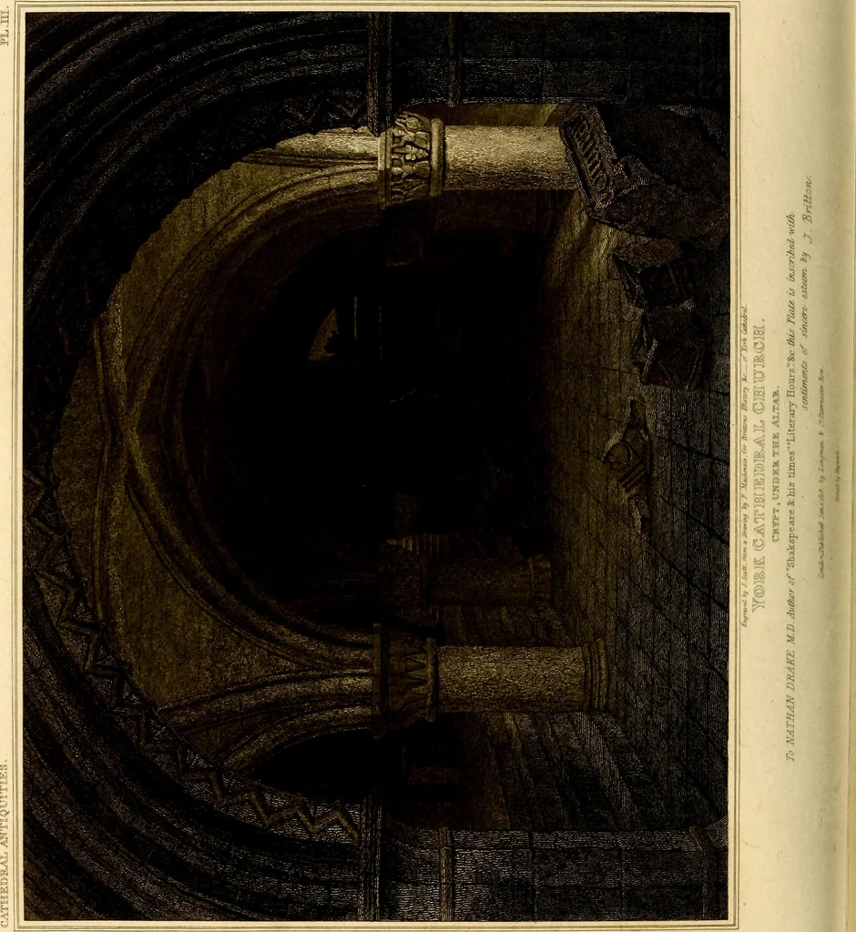 An illustration from Cathedral antiquities, 1814, leaf 275