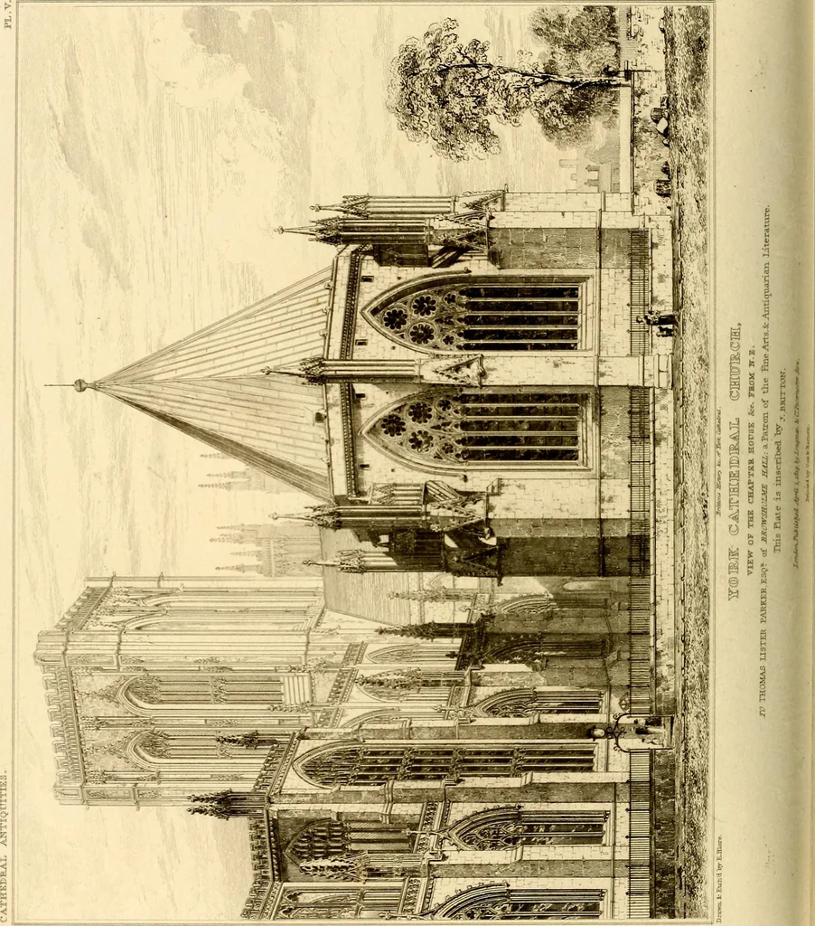 An illustration from Cathedral antiquities, 1814, leaf 279