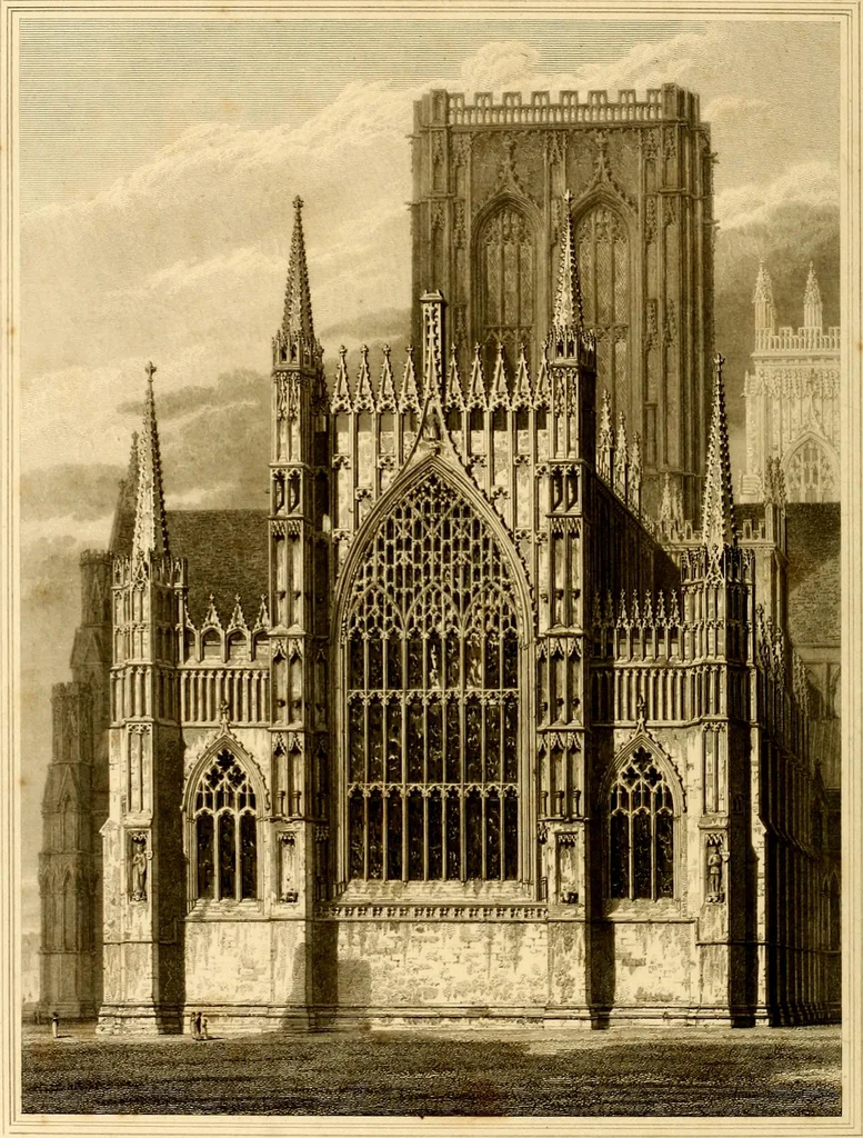 An illustration from Cathedral antiquities, 1814, leaf 281
