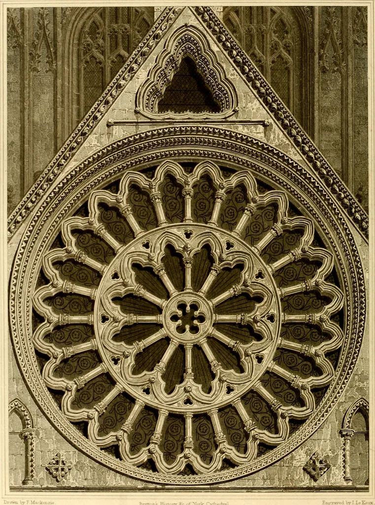 An illustration from Cathedral antiquities, 1814, leaf 287