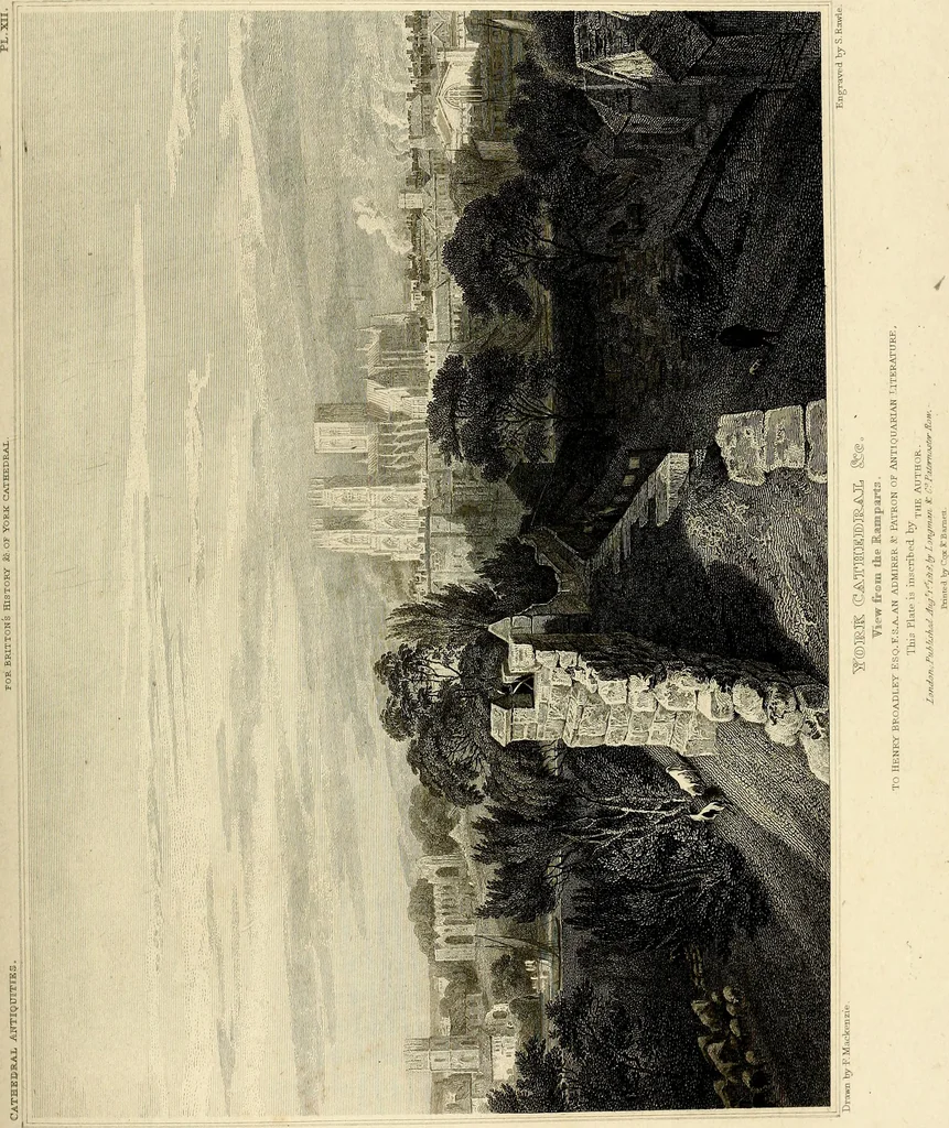 An illustration from Cathedral antiquities, 1814, leaf 298