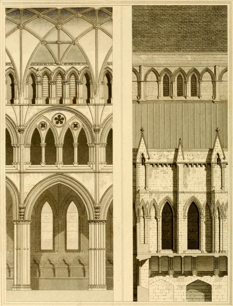An illustration from Cathedral antiquities, 1814, leaf 303