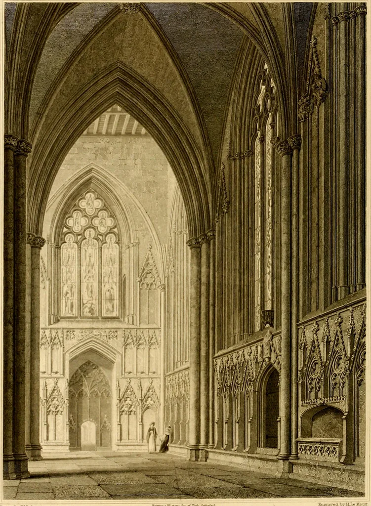 An illustration from Cathedral antiquities, 1814, leaf 315