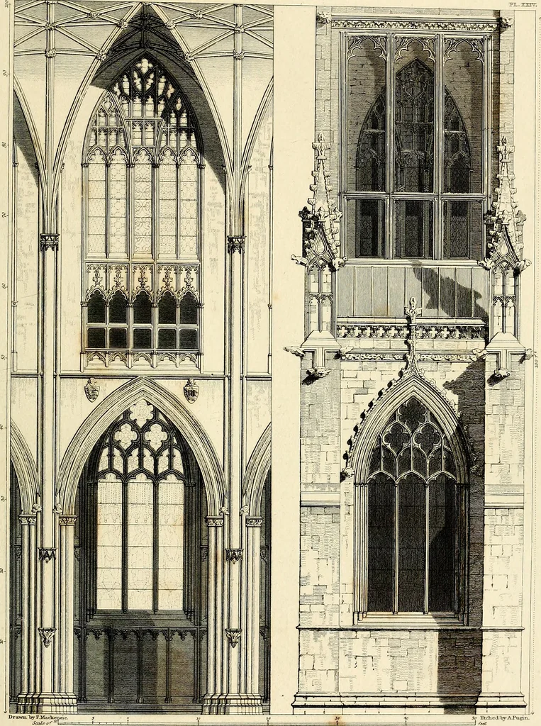 An illustration from Cathedral antiquities, 1814, leaf 326