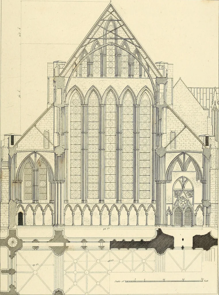 An illustration from Cathedral antiquities, 1814, leaf 334
