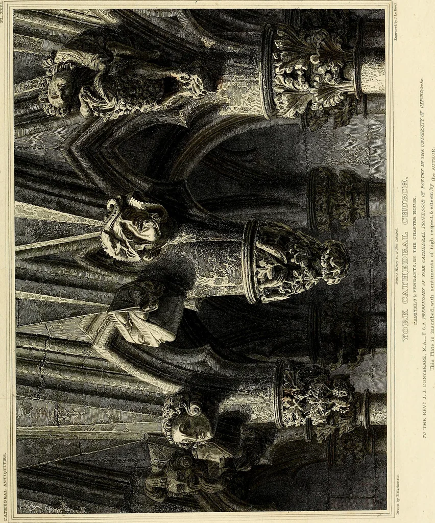 An illustration from Cathedral antiquities, 1814, leaf 338