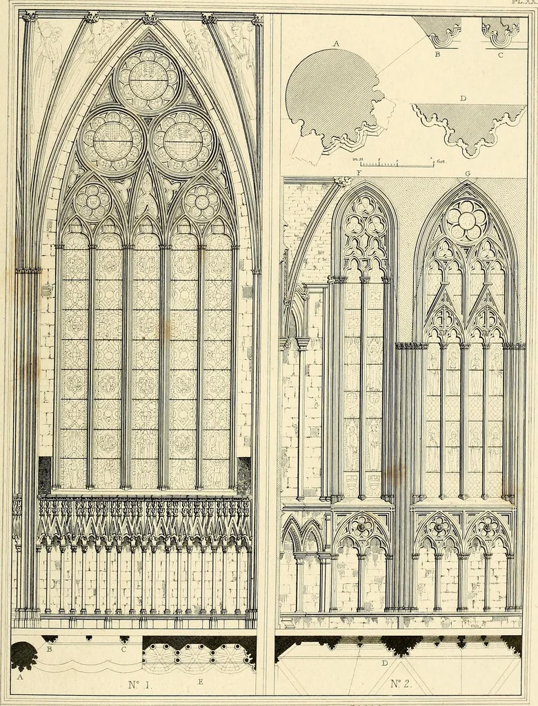 An illustration from Cathedral antiquities, 1814, leaf 340