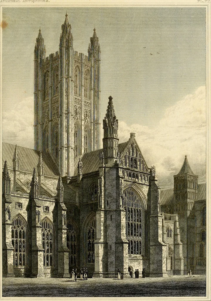 An illustration from Cathedral antiquities, 1814, leaf 68