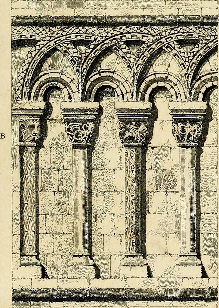 An illustration from Cathedral antiquities, 1814, leaf 70