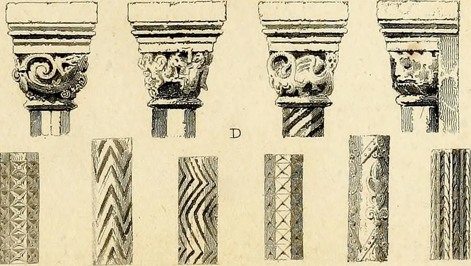 An illustration from Cathedral antiquities, 1814, leaf 70