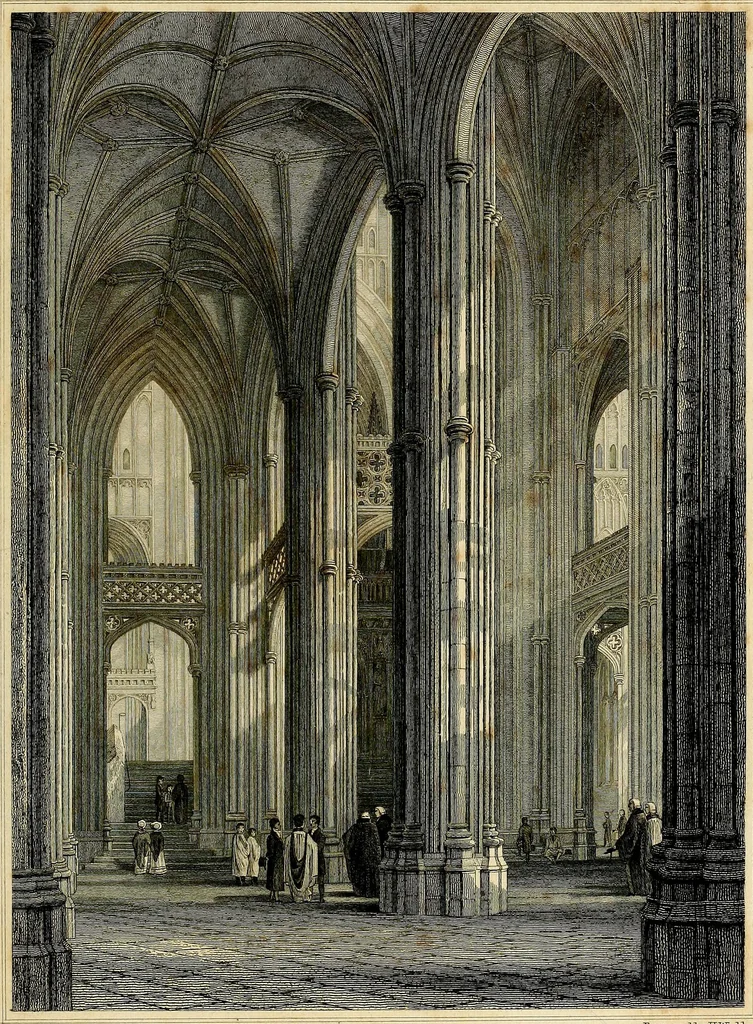 An illustration from Cathedral antiquities, 1814, leaf 86