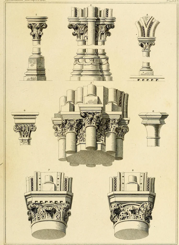 An illustration from Cathedral antiquities, 1814, leaf 96