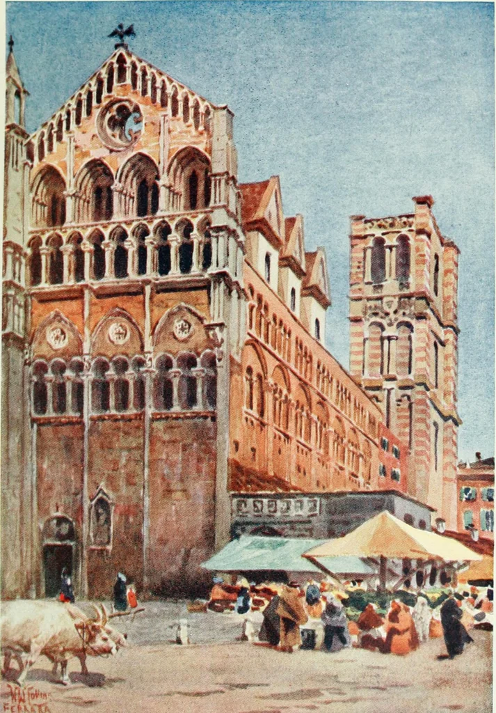 An illustration from Cathedral cities of Italy, 1911, leaf 188