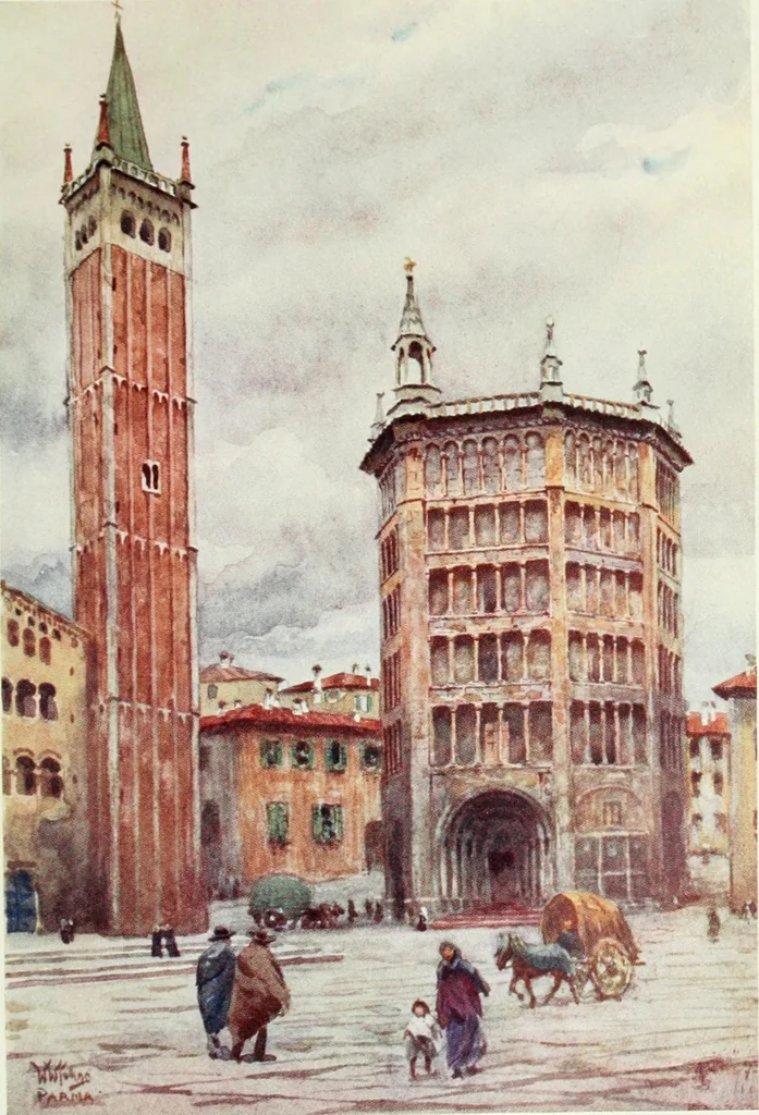 An illustration from Cathedral cities of Italy, 1911, leaf 244