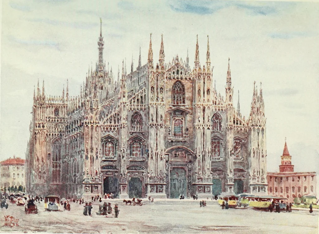 An illustration from Cathedral cities of Italy, 1911, leaf 36