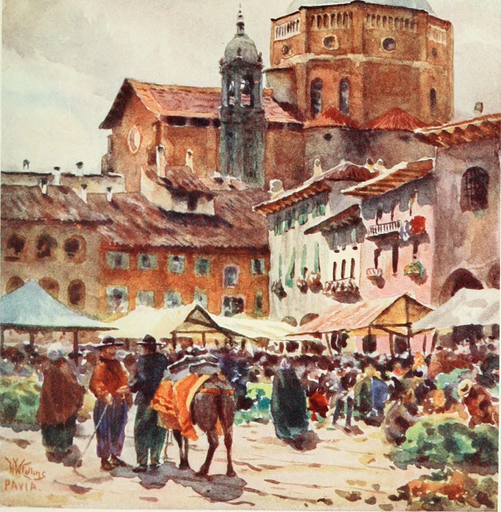 An illustration from Cathedral cities of Italy, 1911, leaf 48
