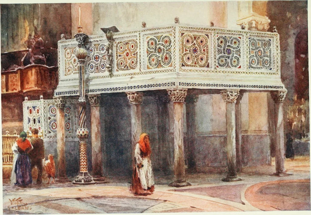 An illustration from Cathedral cities of Italy, 1911, leaf 504