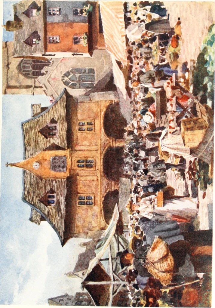 An illustration from Cathedral cities of England, 1905, leaf 100