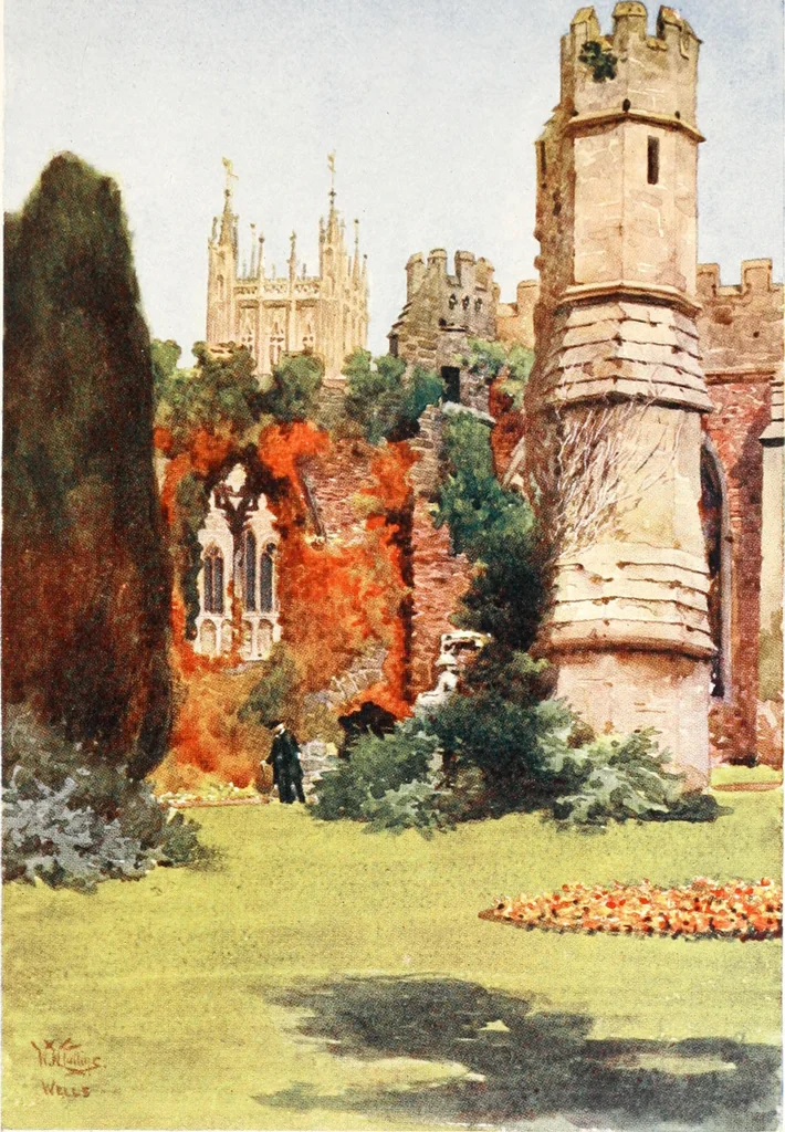 An illustration from Cathedral cities of England, 1905, leaf 126