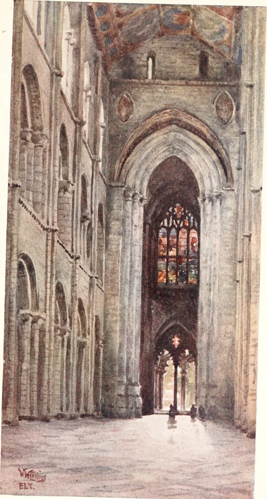 An illustration from Cathedral cities of England, 1905, leaf 206