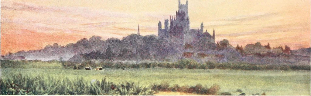 An illustration from Cathedral cities of England, 1905, leaf 210