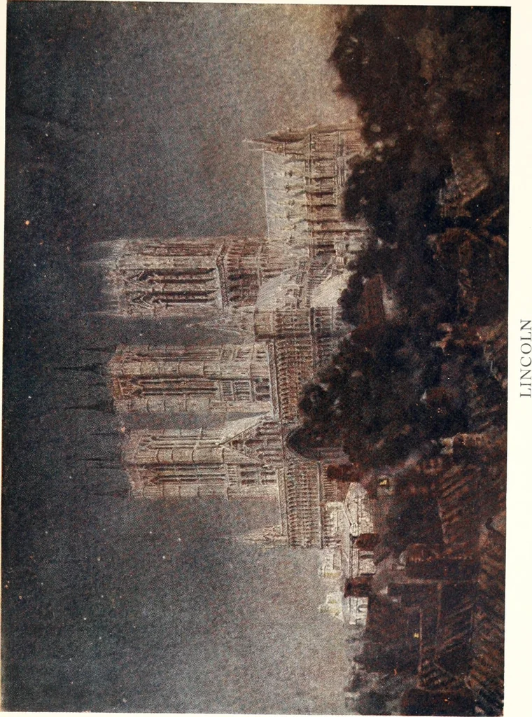 An illustration from Cathedral cities of England, 1905, leaf 252