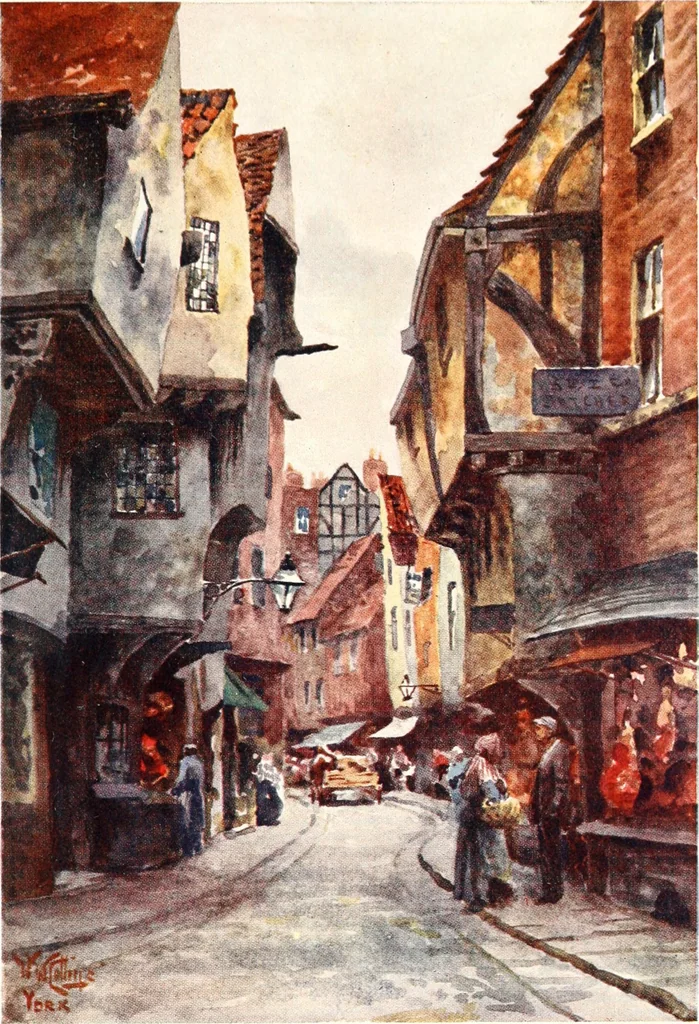 An illustration from Cathedral cities of England, 1905, leaf 390