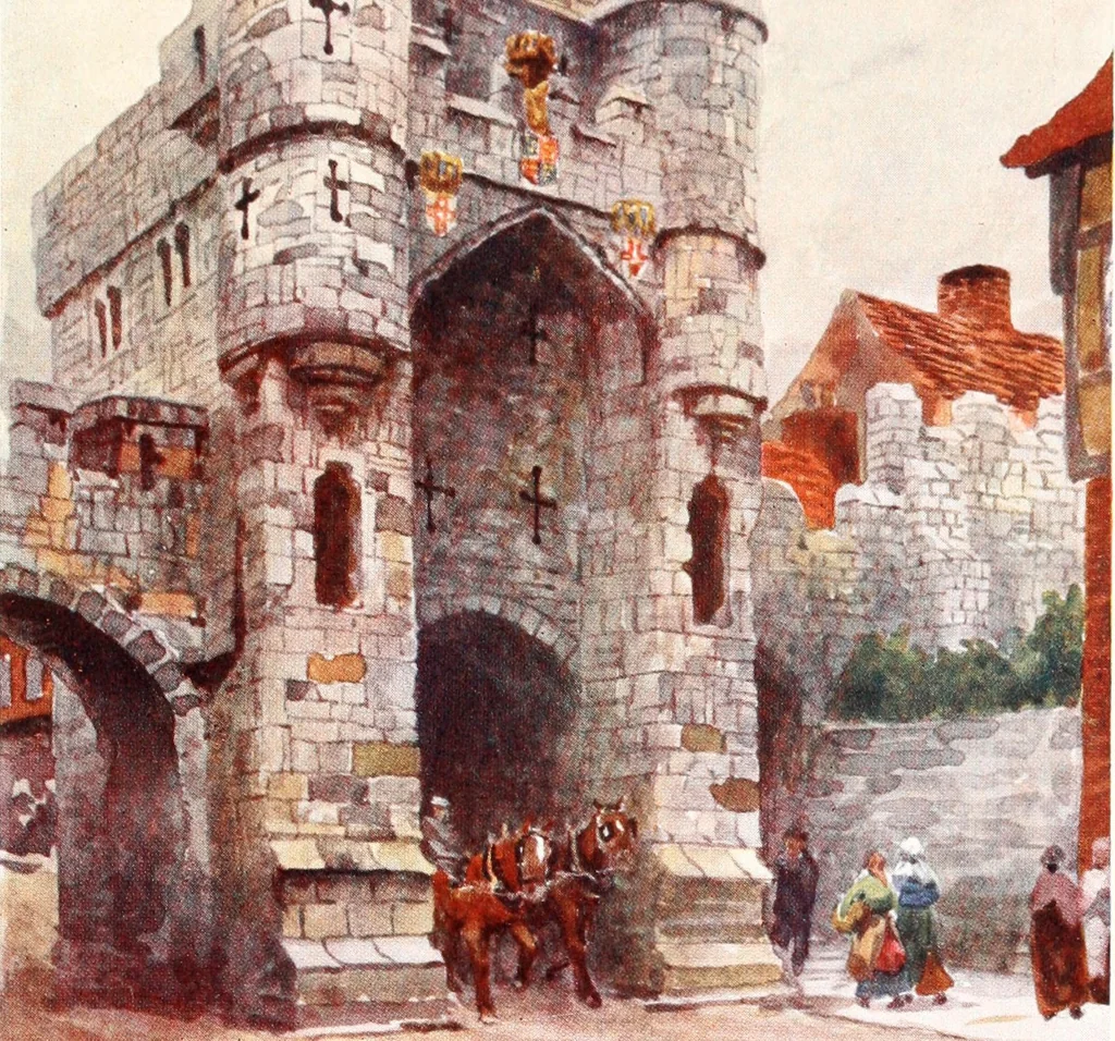 An illustration from Cathedral cities of England, 1905, leaf 400