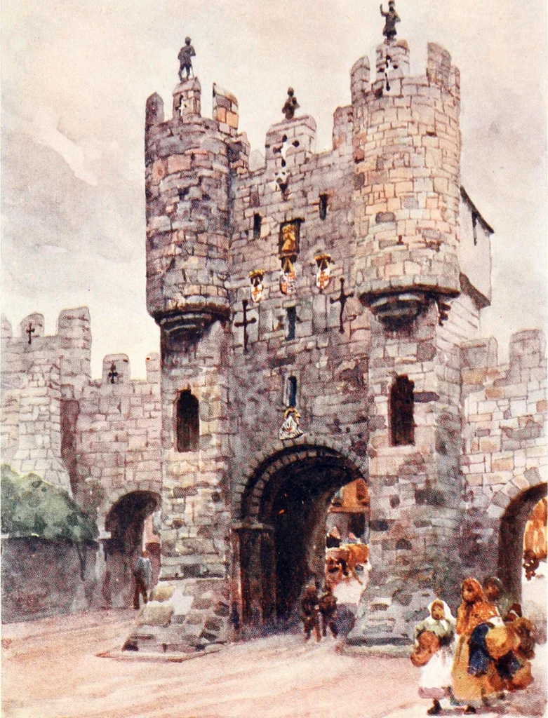 An illustration from Cathedral cities of England, 1905, leaf 404