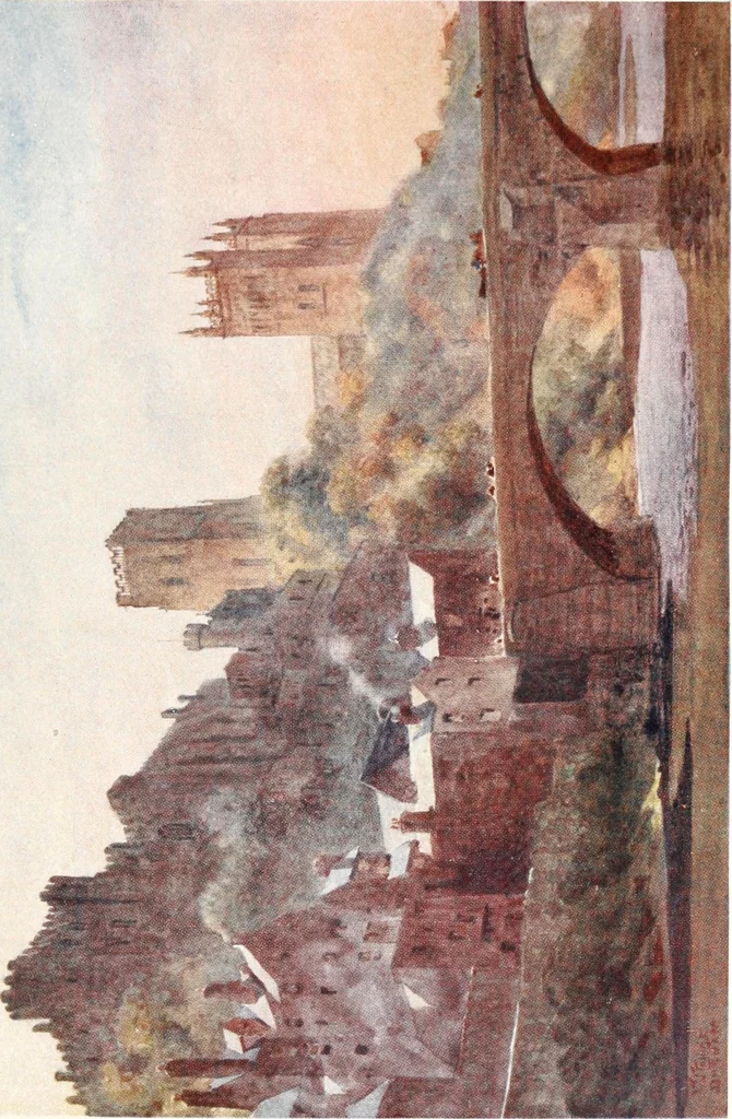 An illustration from Cathedral cities of England, 1905, leaf 52