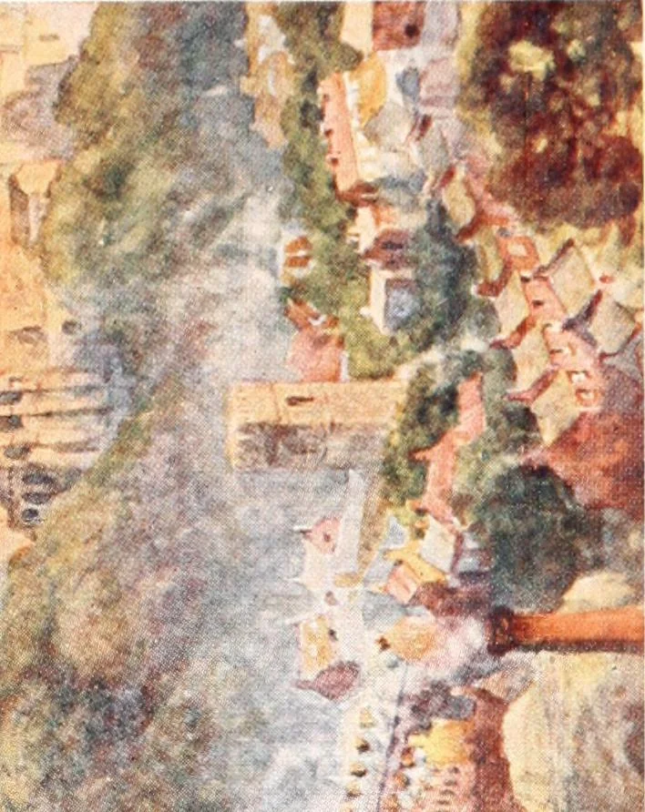 An illustration from Cathedral cities of England, 1905, leaf 56
