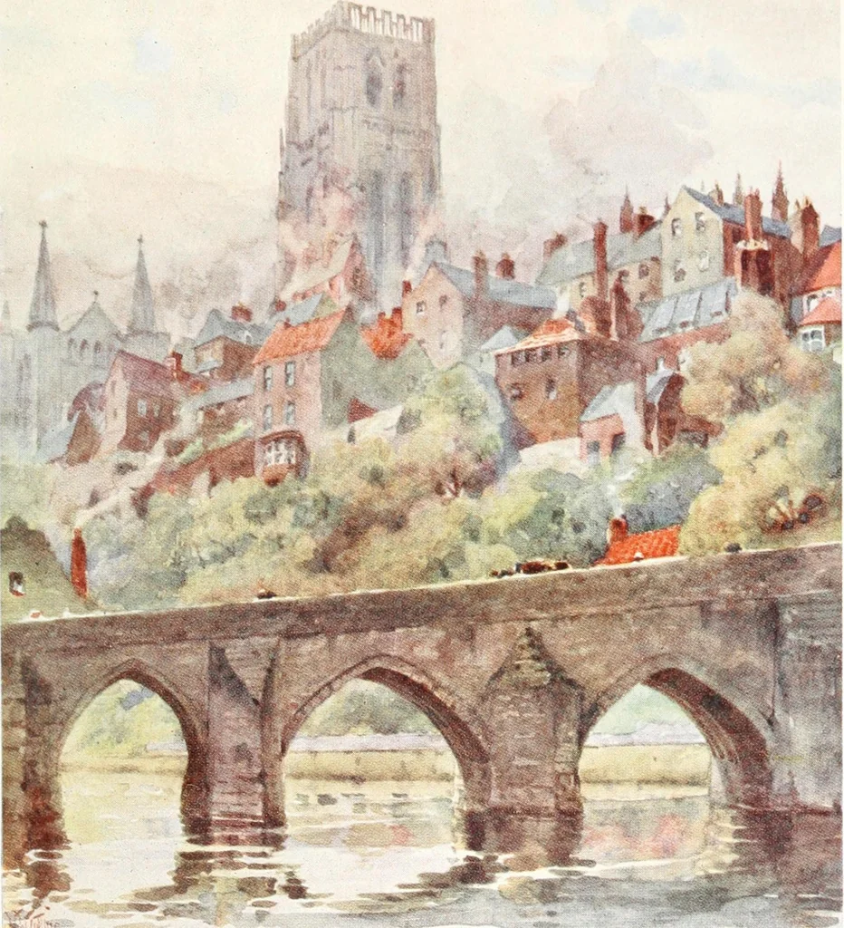An illustration from Cathedral cities of England, 1905, leaf 64