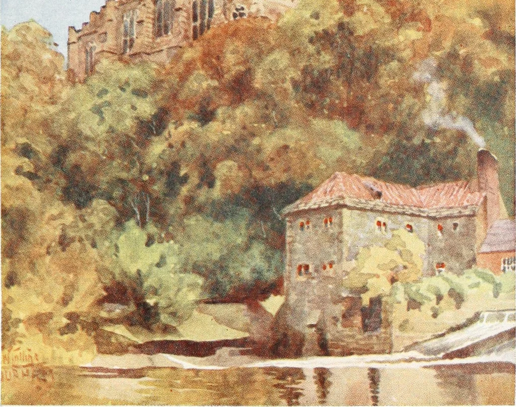 An illustration from Cathedral cities of England, 1905, leaf 68