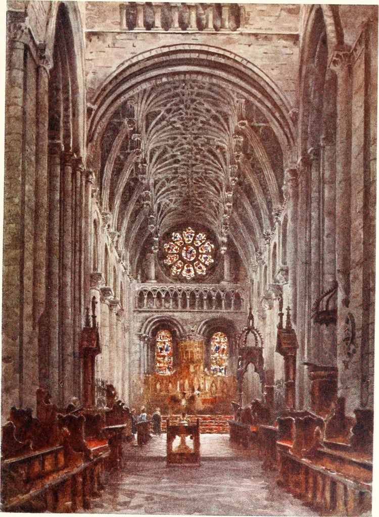 An illustration from Cathedral cities of England, 1905, leaf 82