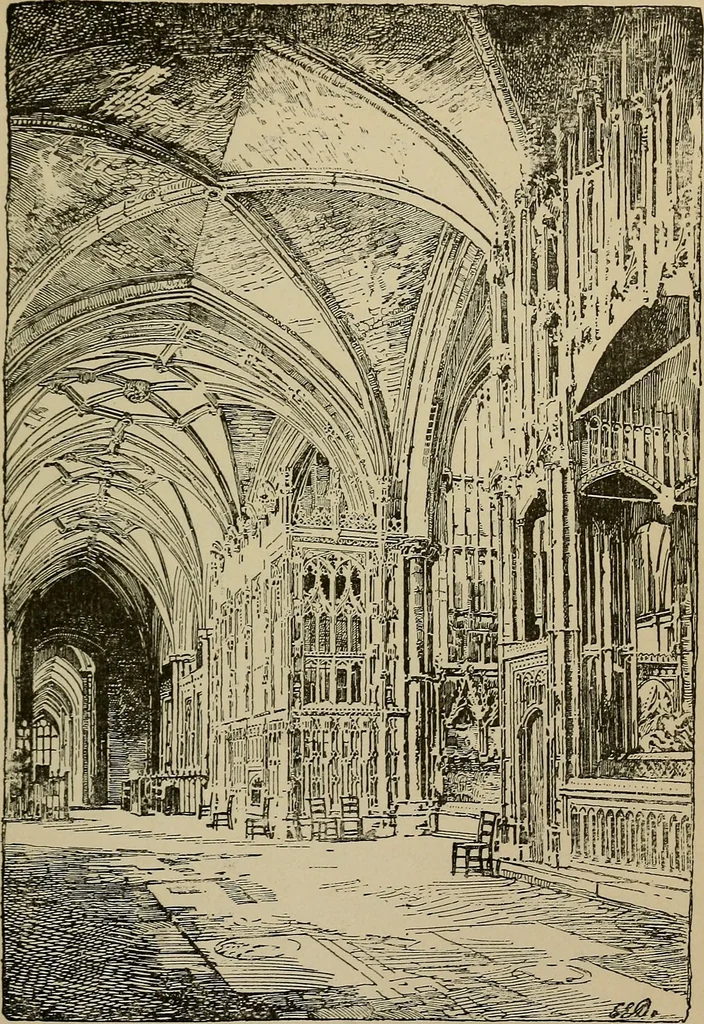 An illustration from Cathedral days : a tour through southern England, 1887, leaf 180