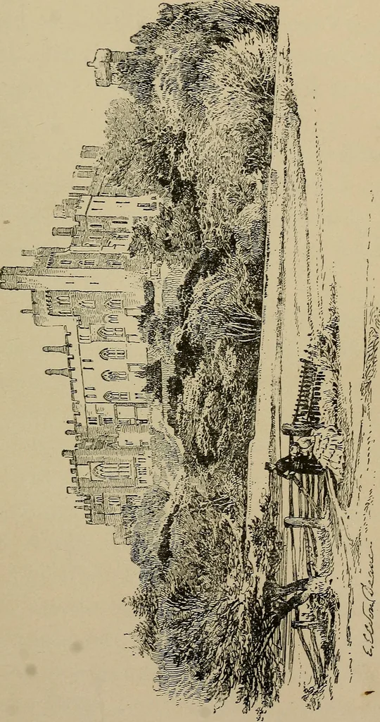 An illustration from Cathedral days : a tour through southern England, 1887, leaf 24
