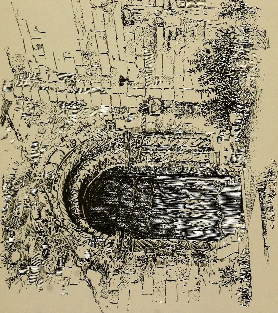 An illustration from Cathedral days : a tour through southern England, 1887, leaf 240