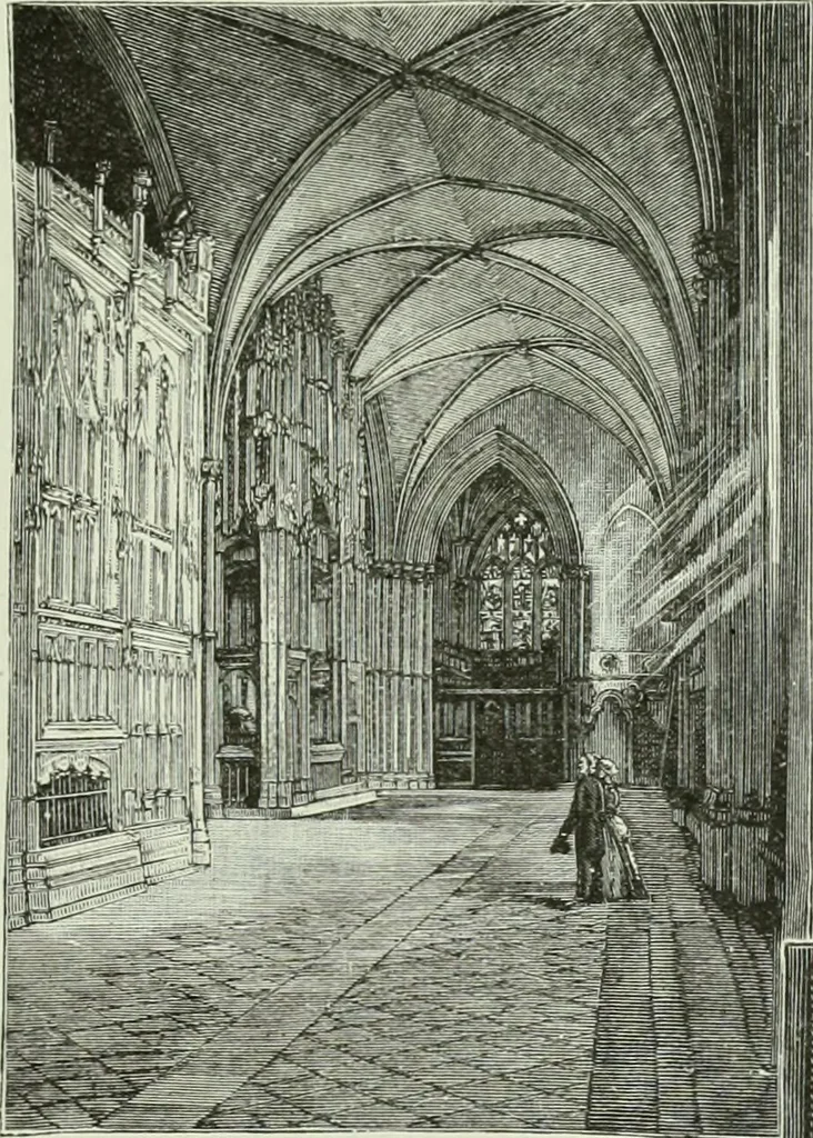 An illustration from Cathedrals, abbeys and churches of England and Wales : descriptive, historical, pictorial, 1890, leaf 100