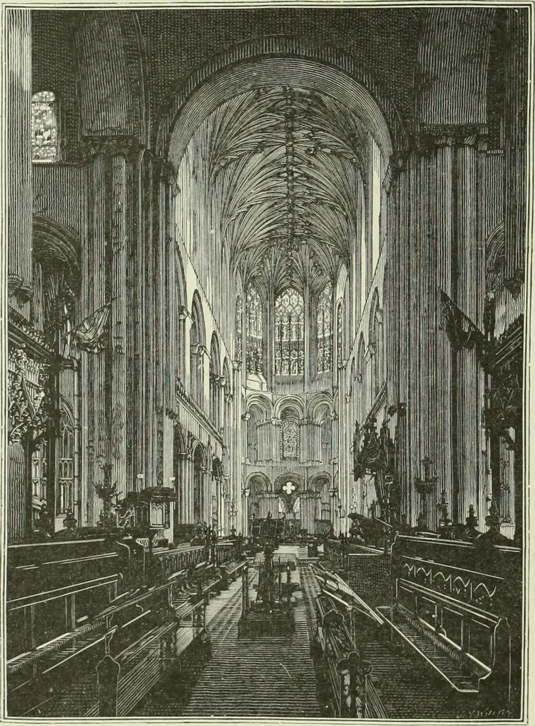 An illustration from Cathedrals, abbeys and churches of England and Wales : descriptive, historical, pictorial, 1890, leaf 113