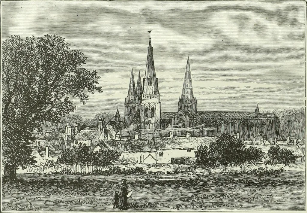 An illustration from Cathedrals, abbeys and churches of England and Wales : descriptive, historical, pictorial, 1890, leaf 135