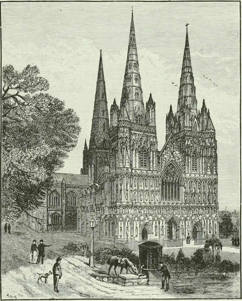 An illustration from Cathedrals, abbeys and churches of England and Wales : descriptive, historical, pictorial, 1890, leaf 136