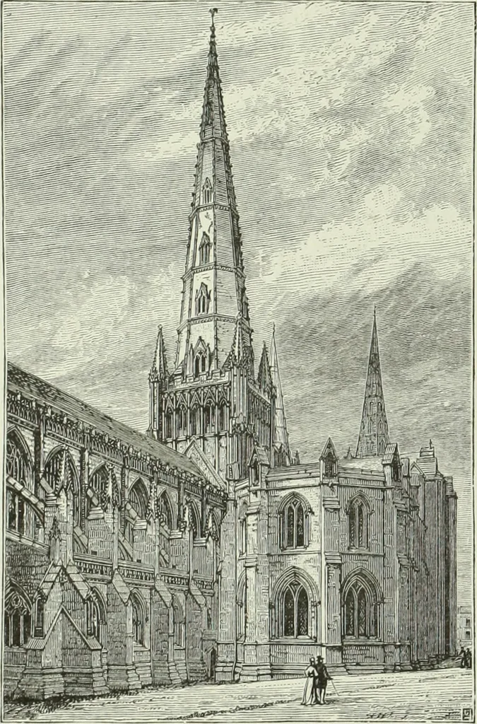 An illustration from Cathedrals, abbeys and churches of England and Wales : descriptive, historical, pictorial, 1890, leaf 139