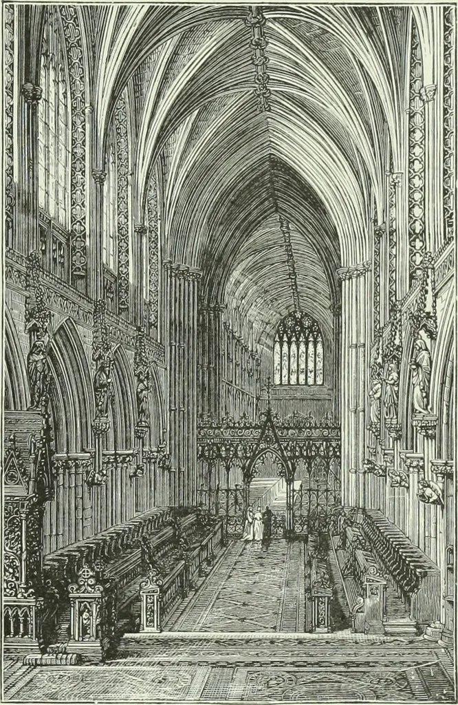 An illustration from Cathedrals, abbeys and churches of England and Wales : descriptive, historical, pictorial, 1890, leaf 140