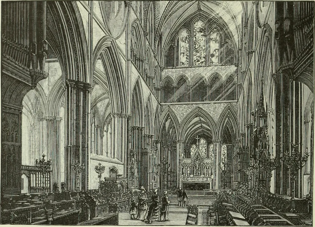An illustration from Cathedrals, abbeys and churches of England and Wales : descriptive, historical, pictorial, 1890, leaf 169