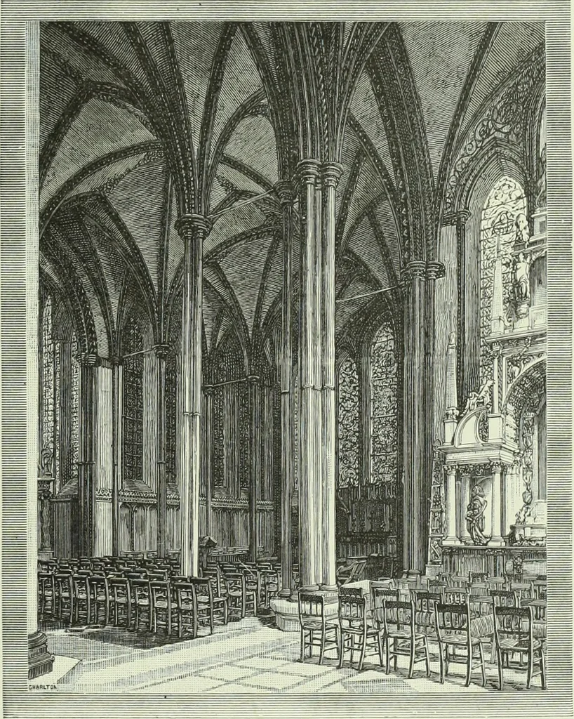 An illustration from Cathedrals, abbeys and churches of England and Wales : descriptive, historical, pictorial, 1890, leaf 172