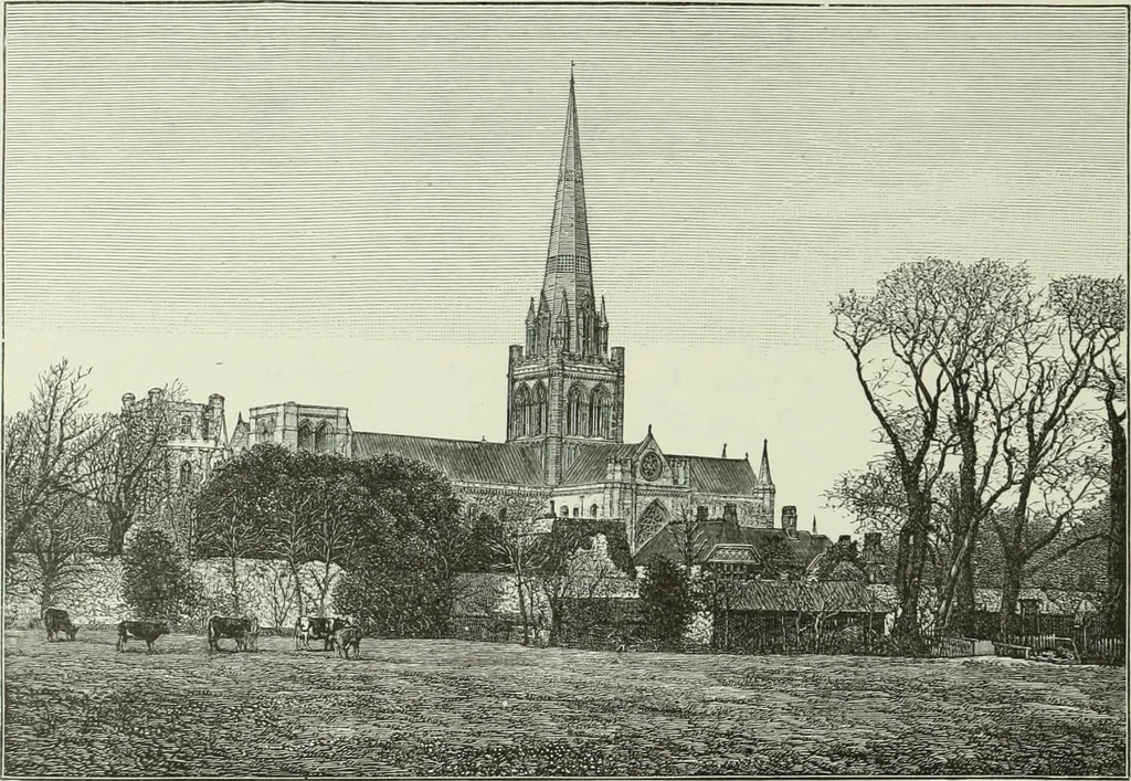 An illustration from Cathedrals, abbeys and churches of England and Wales : descriptive, historical, pictorial, 1890, leaf 183