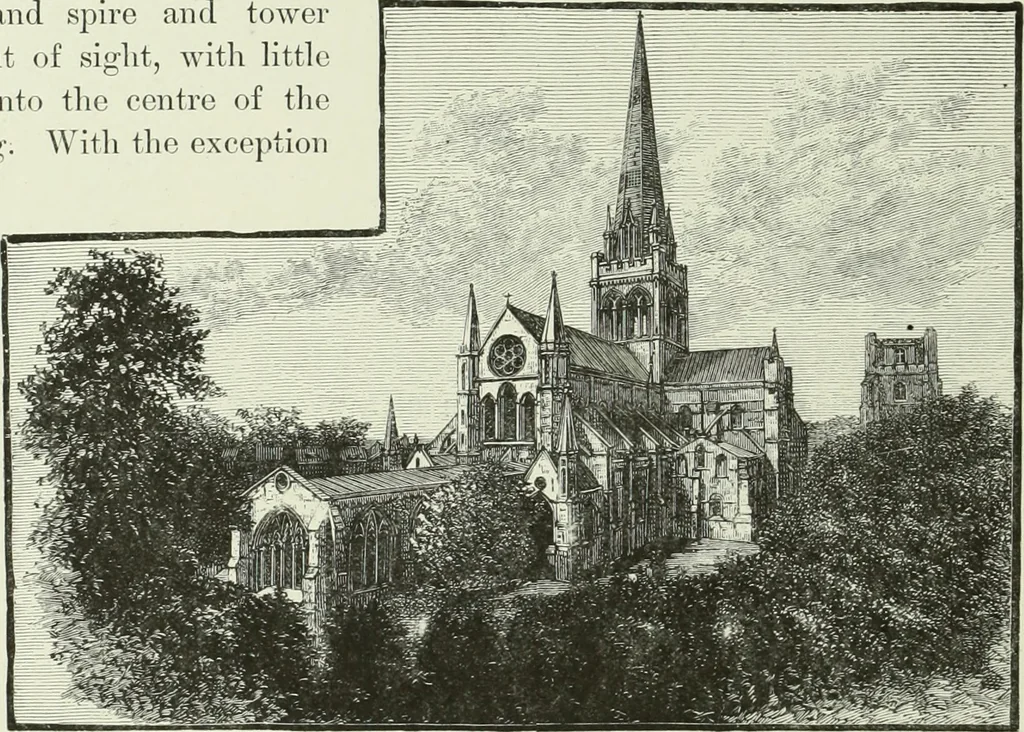 An illustration from Cathedrals, abbeys and churches of England and Wales : descriptive, historical, pictorial, 1890, leaf 187