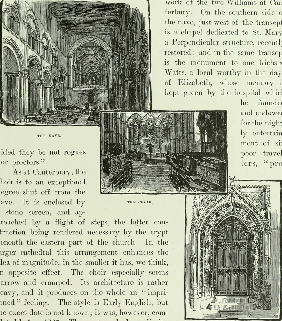 An illustration from Cathedrals, abbeys and churches of England and Wales : descriptive, historical, pictorial, 1890, leaf 204